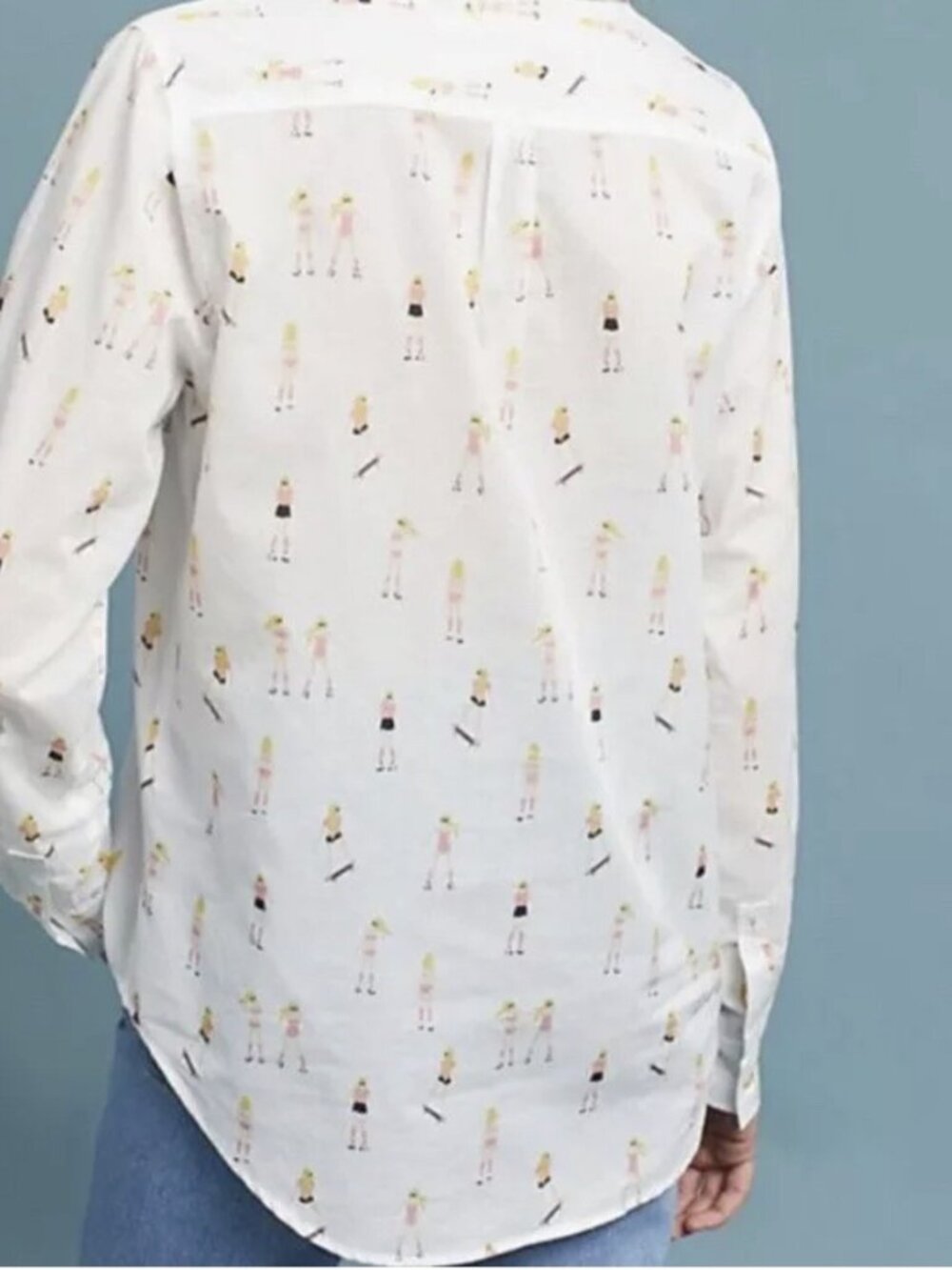 Anthropologie Skate Park Blouse - Picture 3 of 8